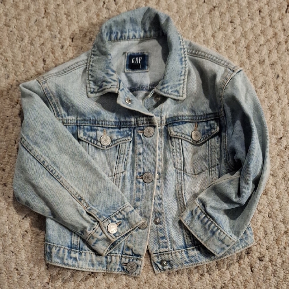 GAP Faded Blue Denim Jacket